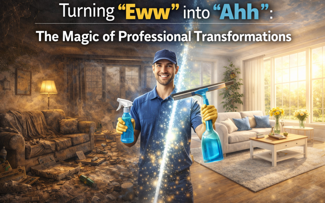 Turning “Eww” into “Ahh”: The Magic of Professional Transformations