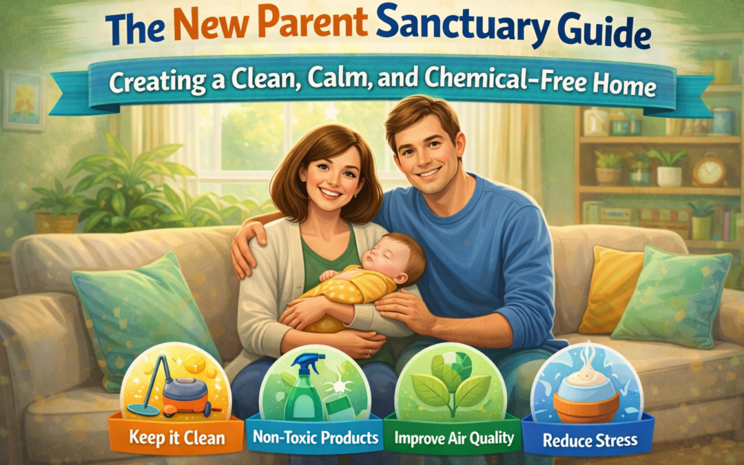 The New Parent Sanctuary Guide: Creating a Clean, Calm, and Chemical-Free Home