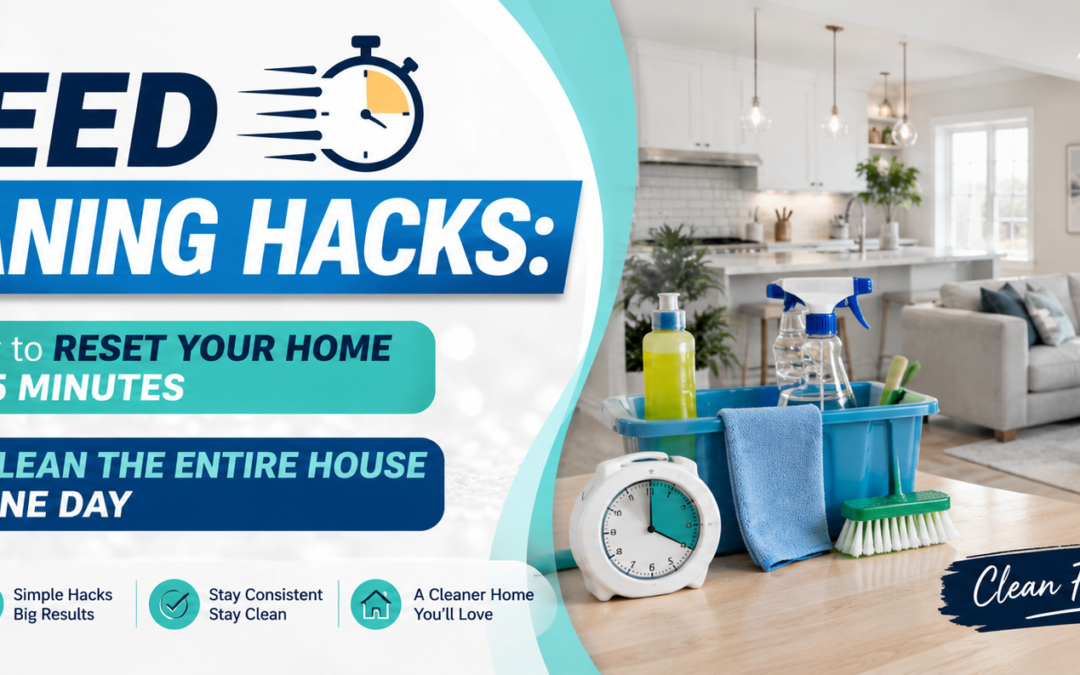 How to Reset Your Home in 15 Minutes or Clean the Entire House in One Day