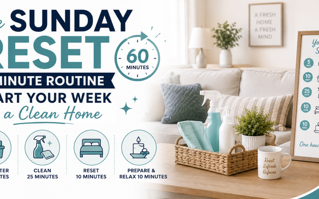 The Sunday Reset: 60-Minute Routine for a Clean Home
