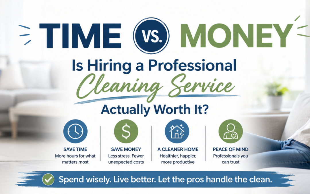 Time vs. Money: Is Professional House Cleaning Worth It?