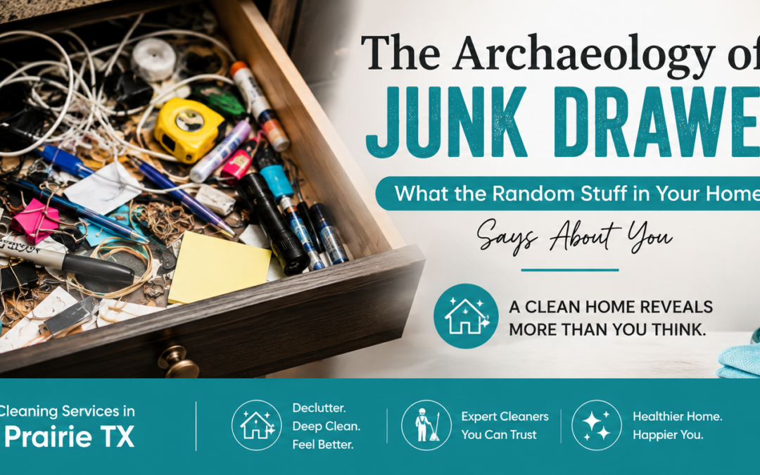 The Archaeology of Junk Drawers | House Cleaning Grand Prairie TX