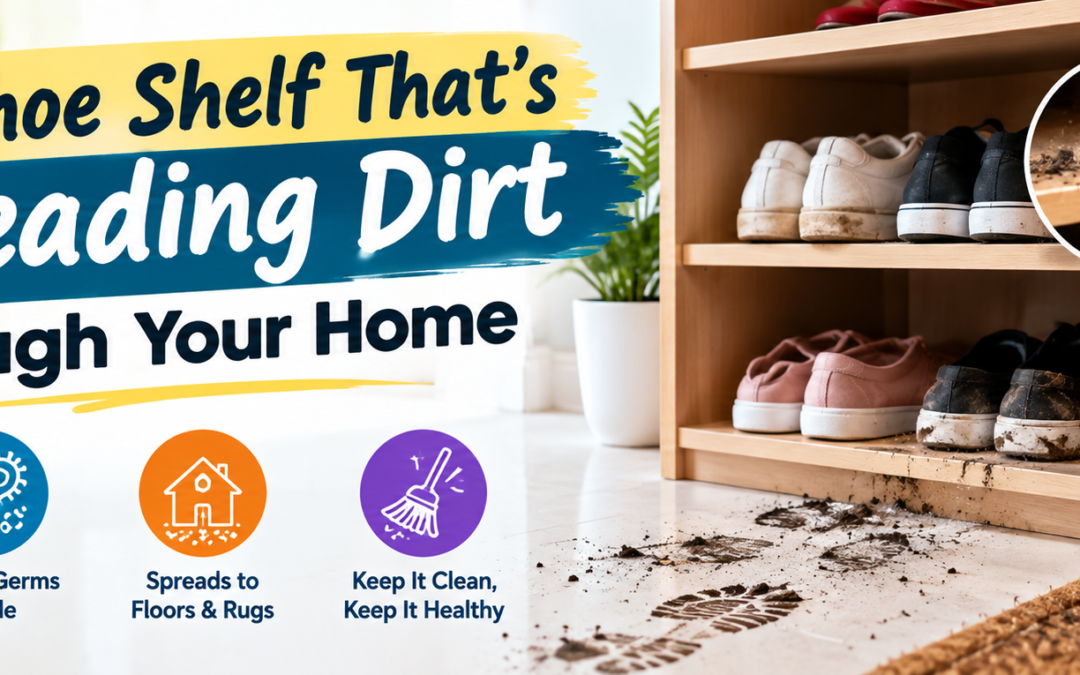 Shoe Shelf Dirt: How Shoes Spread Dirt Through Your Home