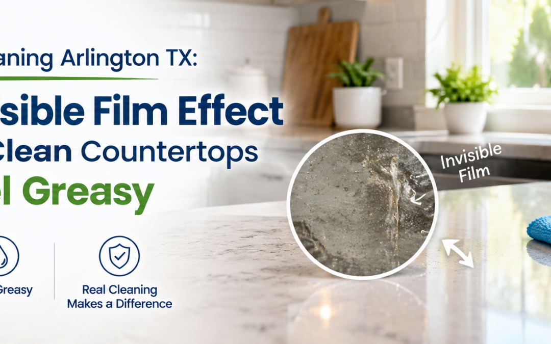 House Cleaning Arlington TX: The Invisible Film Effect